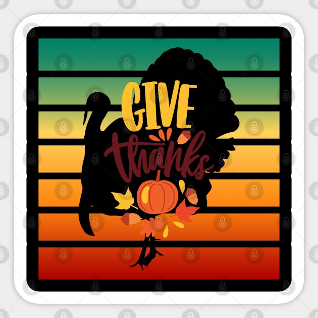 GivingThanks Sticker by MAii Art&Design